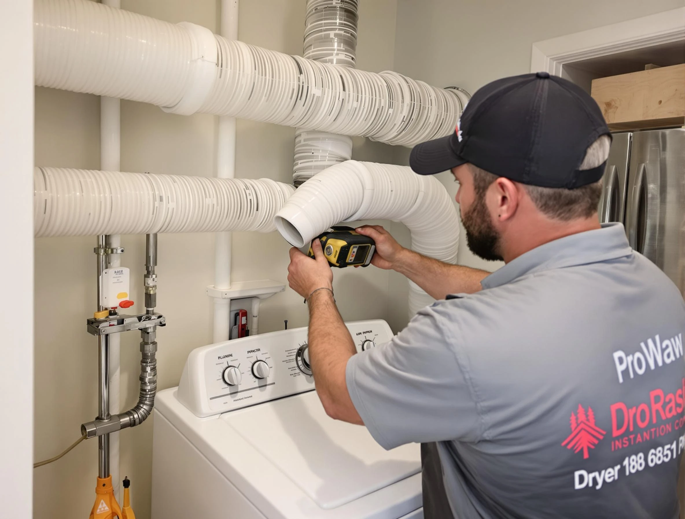 Professional dryer vent hose installation by Chelsea Dryer Vent Cleaning in Chelsea