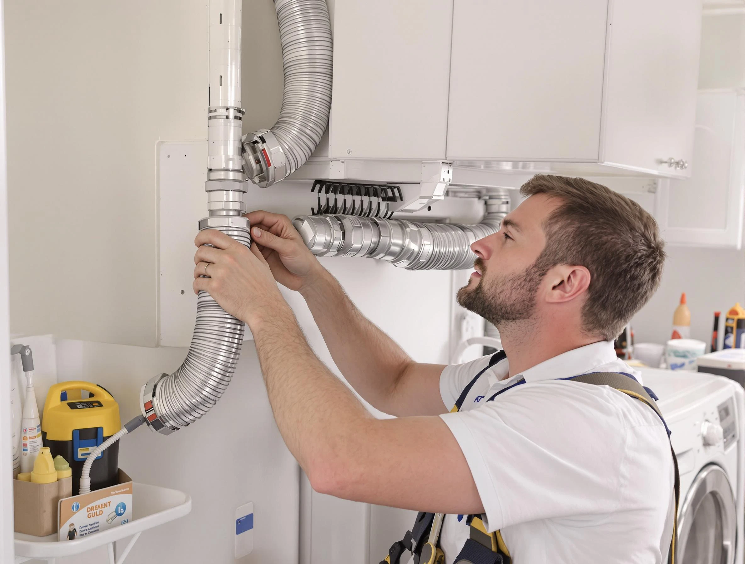 Professional dryer vent repair and installation by Chelsea Dryer Vent Cleaning in Chelsea